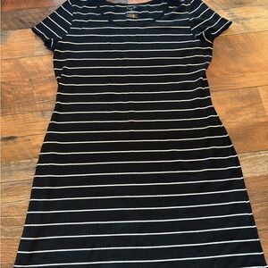 Arizona Jean Company Black and White Mini Dress